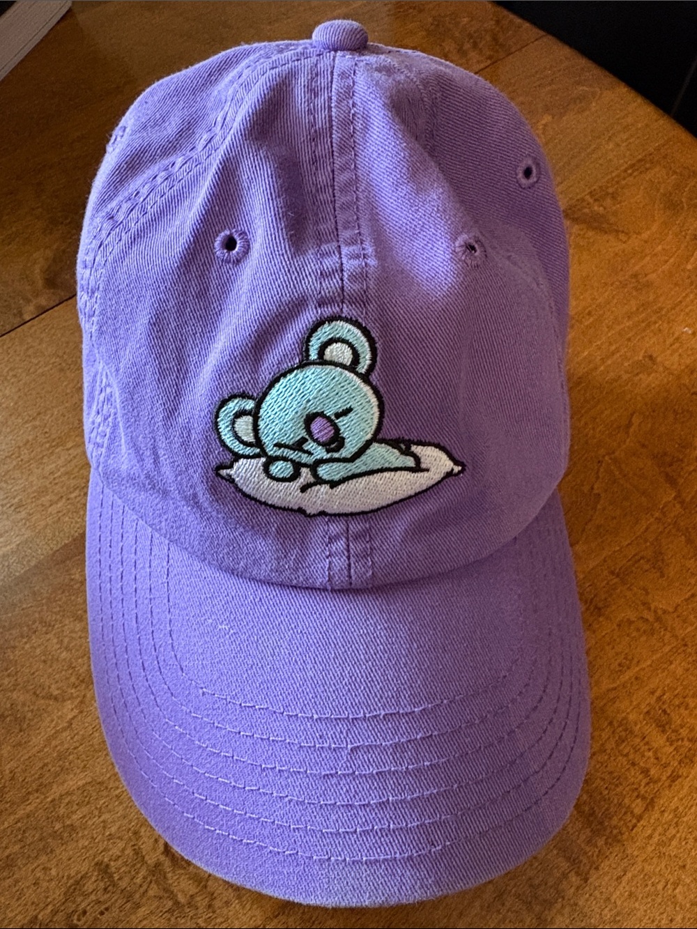 BT21 Koya BTS Suga Embroidered Baseball Cap Hat - Women - Official Merch